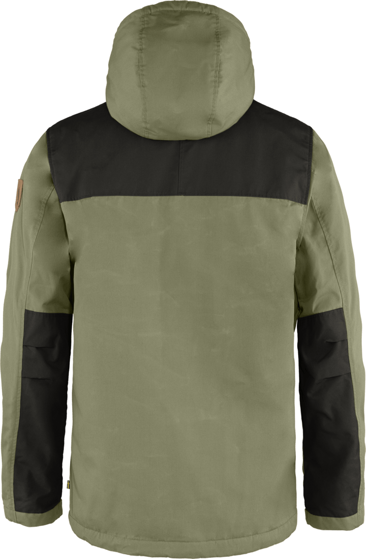 Fjällräven Men's Greenland Winter Jacket Green-Dark Grey Fjällräven