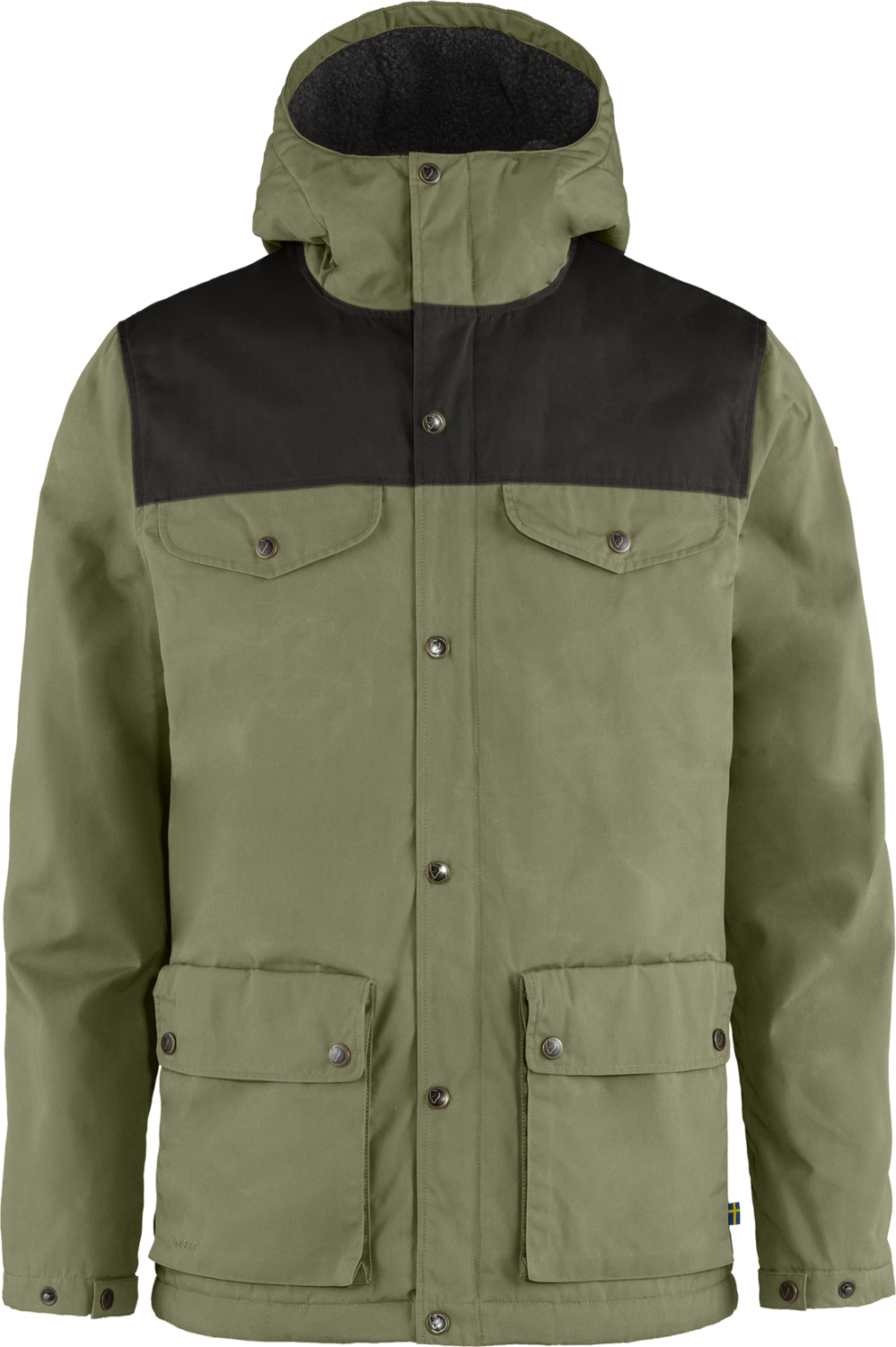 Green-dark grey