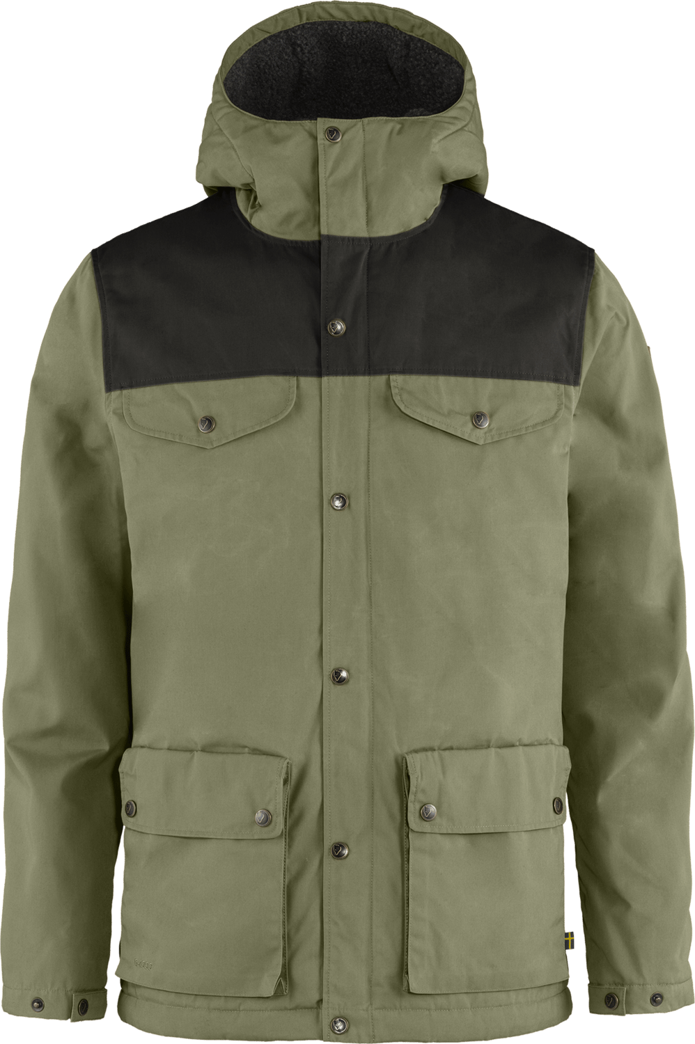 Fjällräven Men's Greenland Winter Jacket Green-Dark Grey