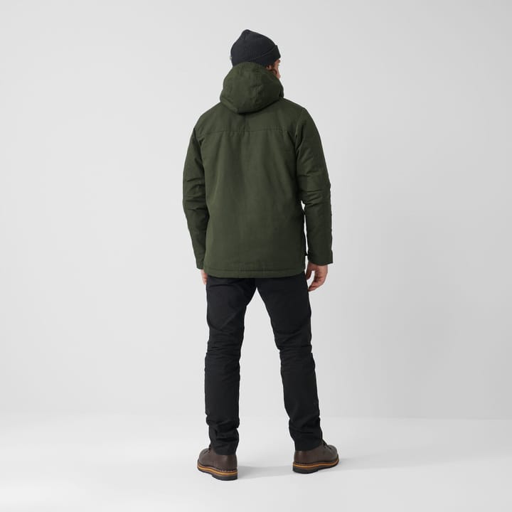 Men's Greenland Winter Jacket Green-Dark Grey Fjällräven