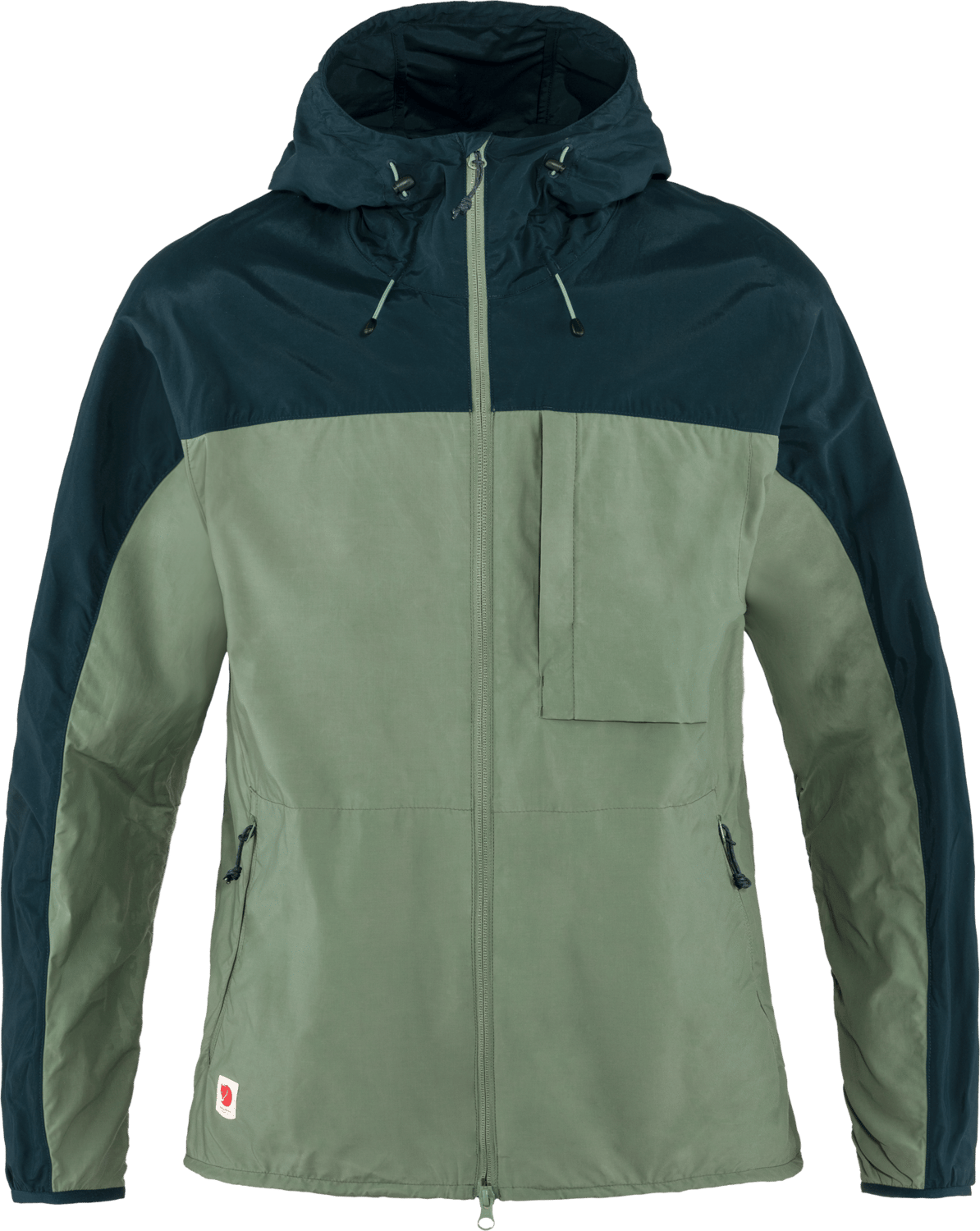 Fjällräven Men's High Coast Wind Jacket Patina Green/Navy