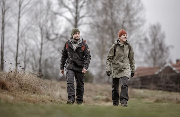 Fjällräven Men's Karl Pro Hydratic Trousers Dark Grey Fjällräven