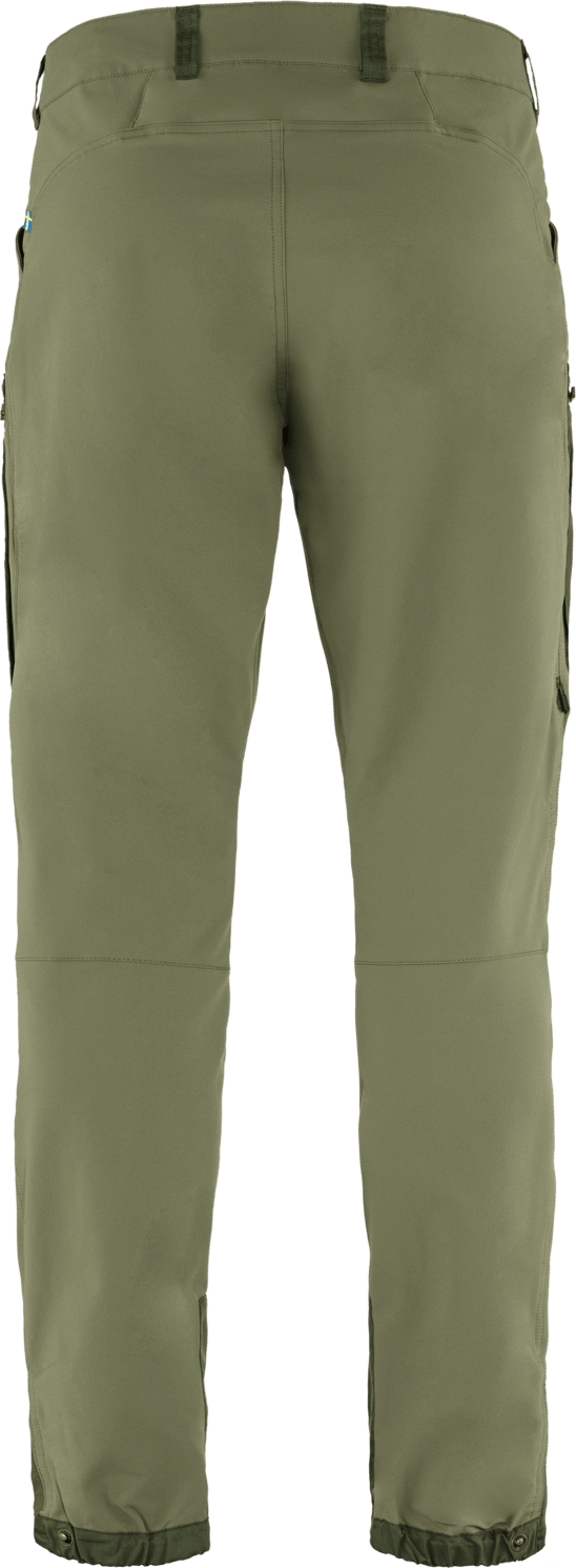 Fjällräven Men's Keb Agile Trousers Laurel Green/Deep Forest Fjällräven