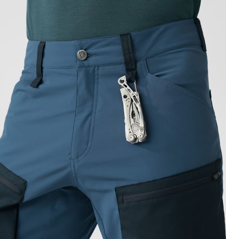 Men's Keb Agile Trousers Indigo Blue-Dark Navy Fjällräven