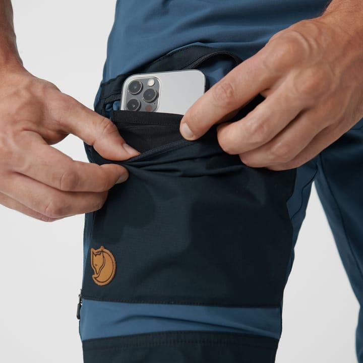 Men's Keb Agile Trousers Indigo Blue-Dark Navy Fjällräven