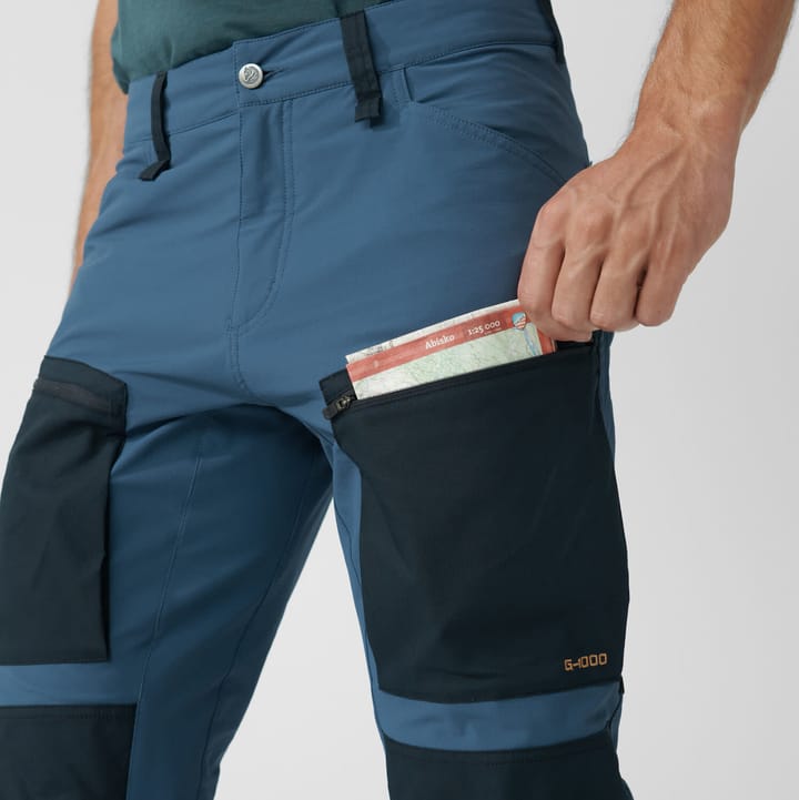 Men's Keb Agile Trousers Indigo Blue-Dark Navy Fjällräven