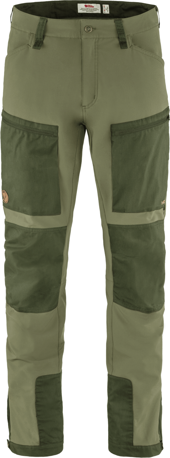 Fjällräven Men's Keb Agile Trousers Laurel Green/Deep Forest Fjällräven