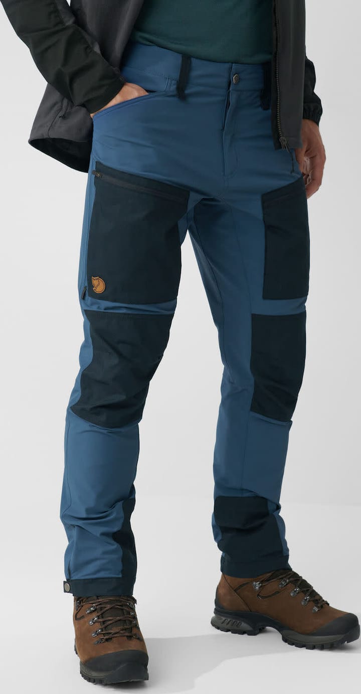 Men's Keb Agile Trousers Indigo Blue-Dark Navy Fjällräven