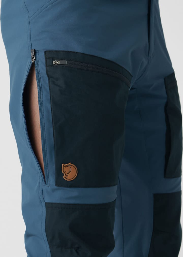 Men's Keb Agile Trousers Indigo Blue-Dark Navy Fjällräven