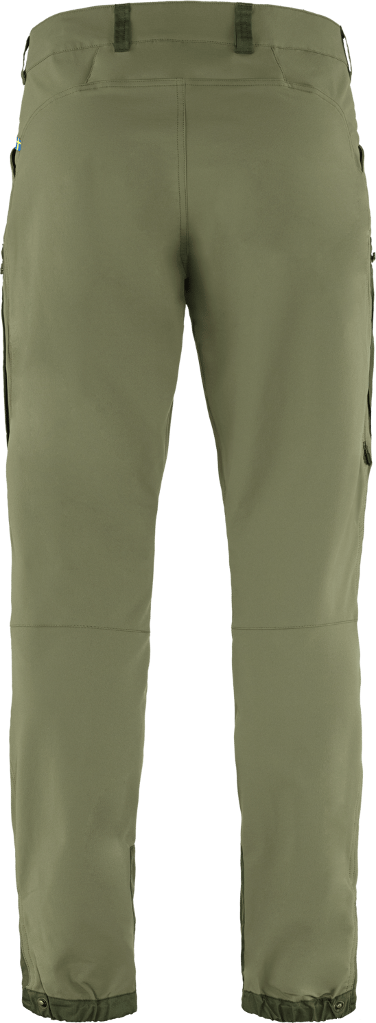 Fjällräven Men's Keb Agile Trousers Laurel Green/Deep Forest Fjällräven