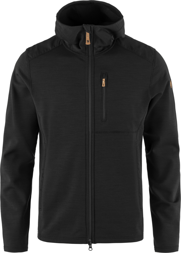 Fjällräven Men's Keb Fleece Hoodie Black Fjällräven