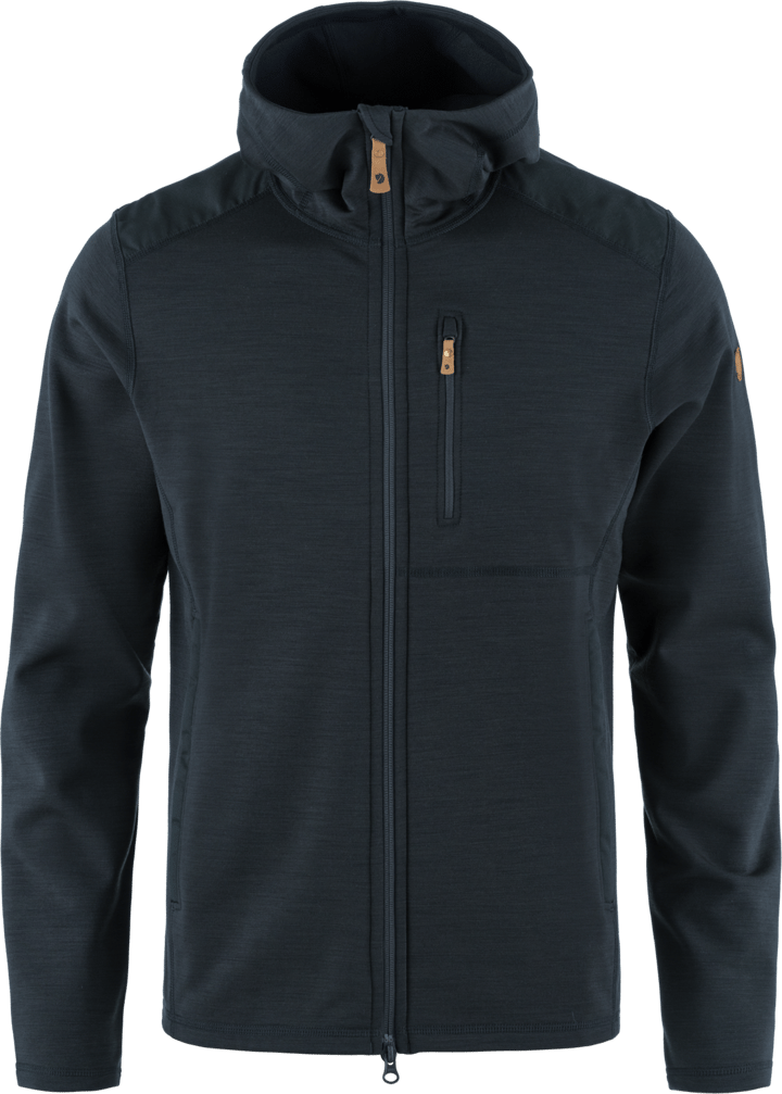 Fjällräven Men's Keb Fleece Hoodie Dark Navy Fjällräven