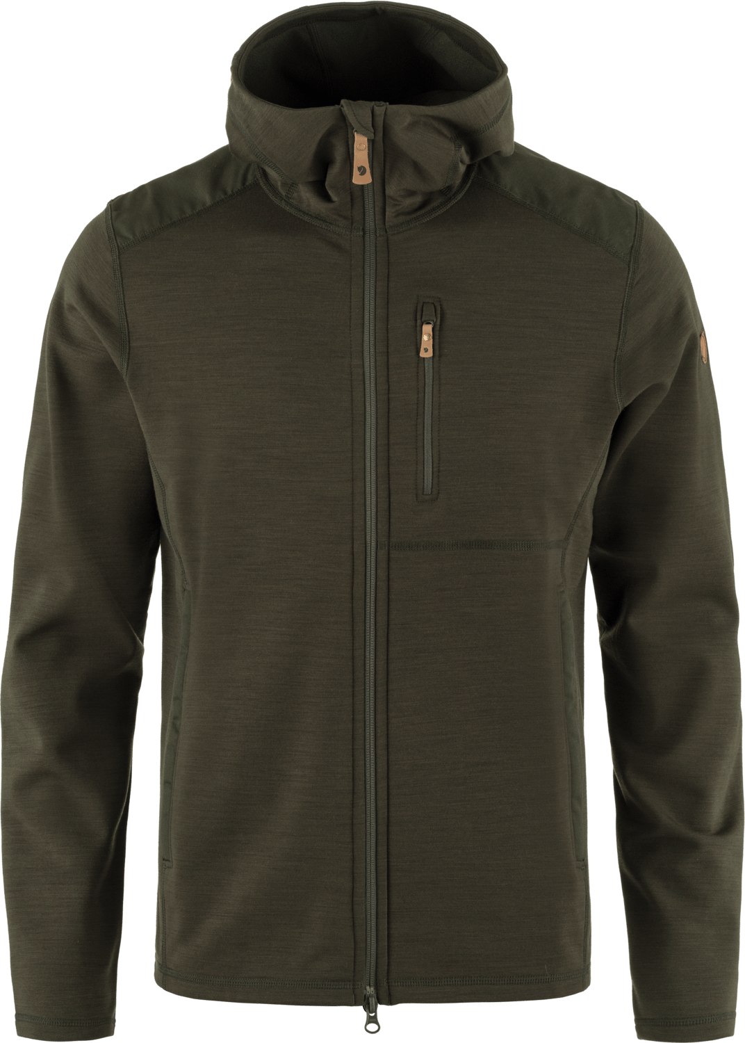 Fjällräven Men's Keb Fleece Hoodie Deep Forest