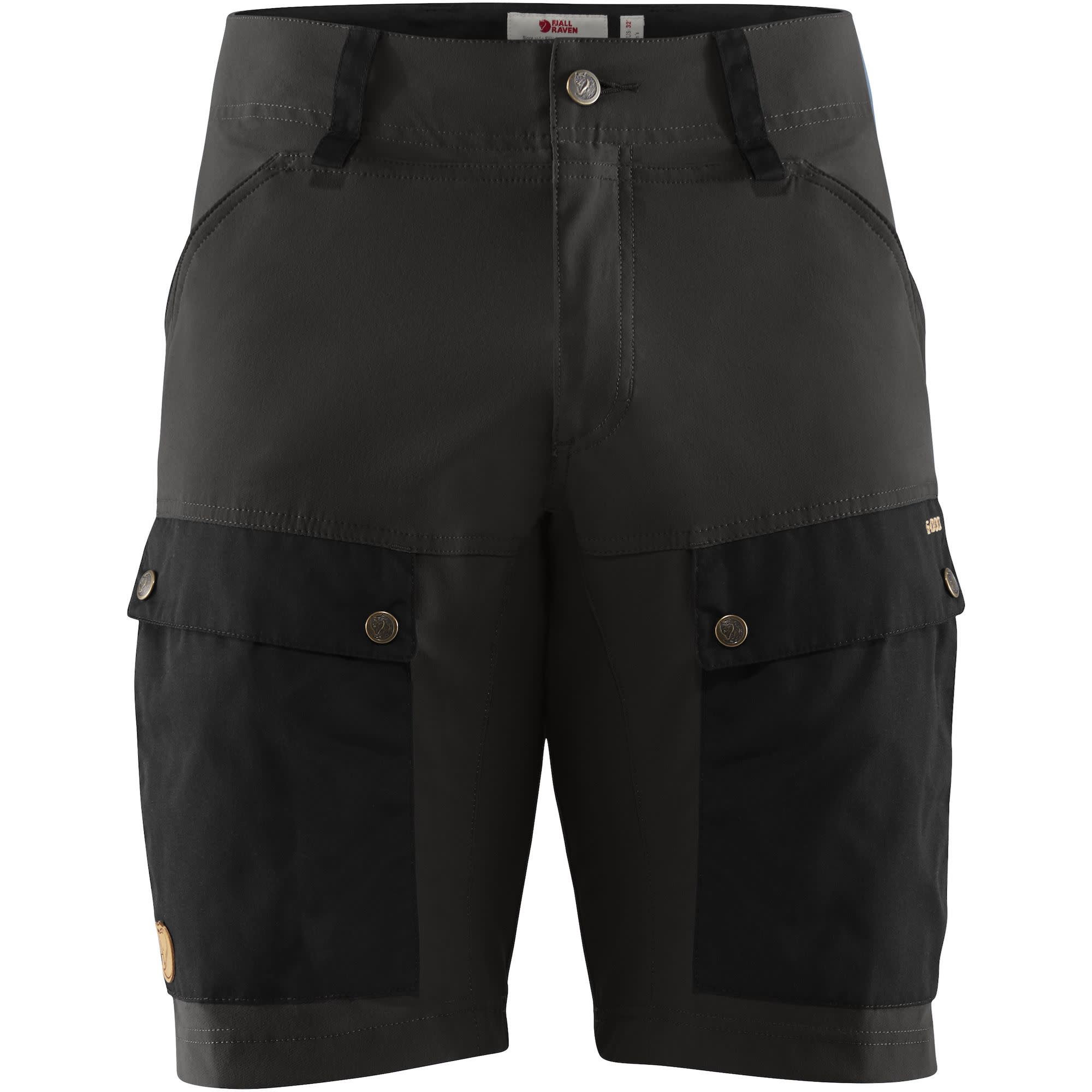 Fjällräven Men's Keb Shorts Black/Stone