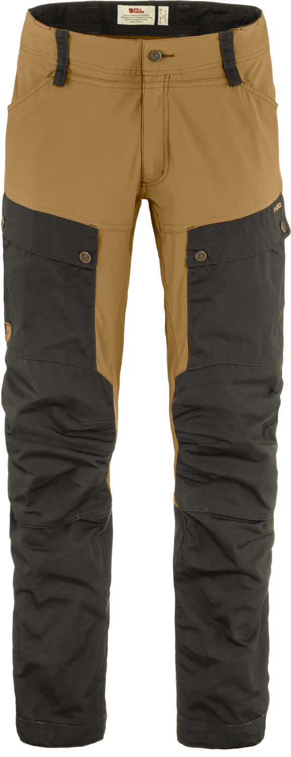 Fjällräven Men's Keb Trousers Dark Grey/Buckwheat Brown Fjällräven