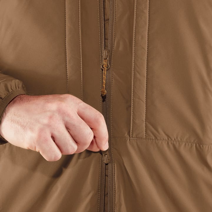 Fjällräven Men's Keb Wool Padded Jacket Timber Brown Fjällräven