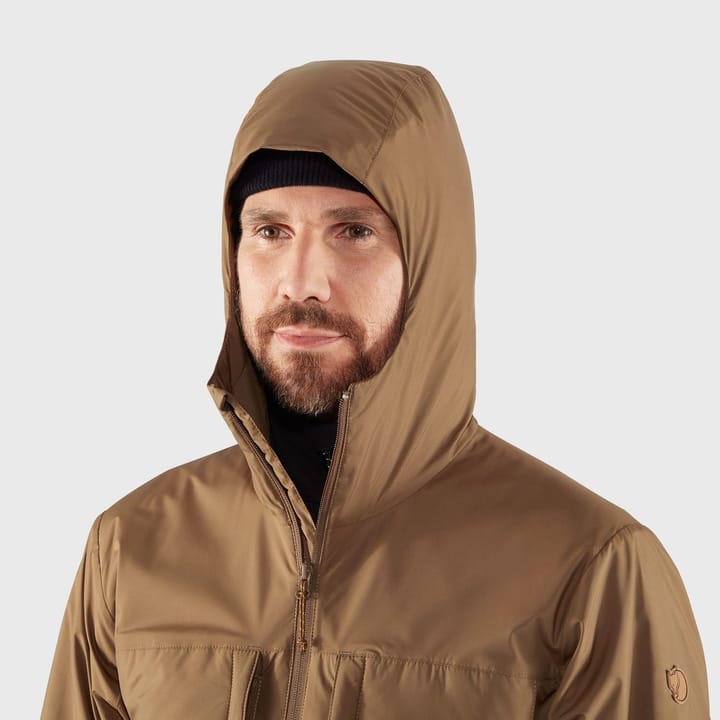 Fjällräven Men's Keb Wool Padded Jacket Timber Brown Fjällräven