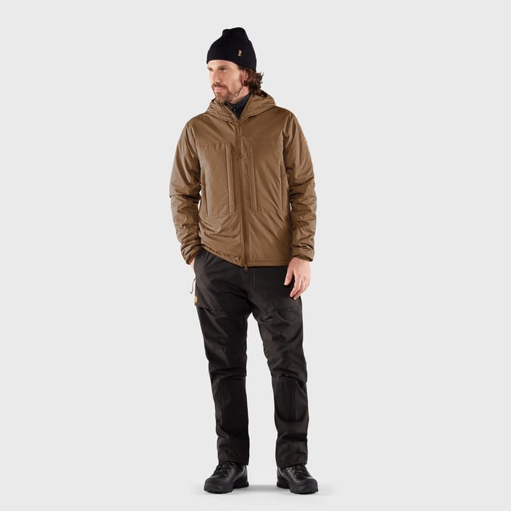 Fjällräven Men's Keb Wool Padded Jacket Timber Brown Fjällräven