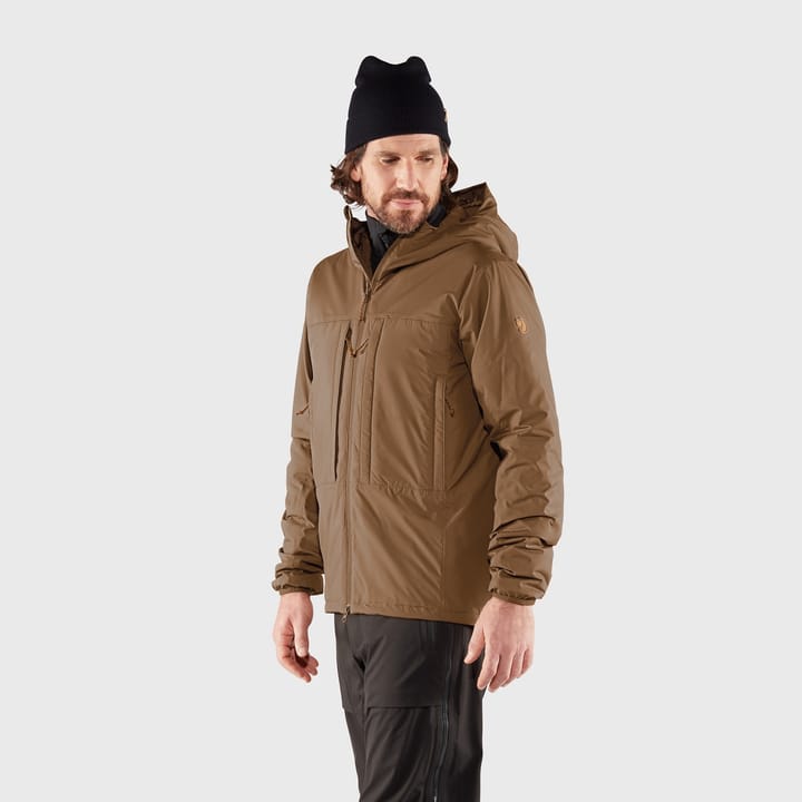 Fjällräven Men's Keb Wool Padded Jacket Timber Brown Fjällräven