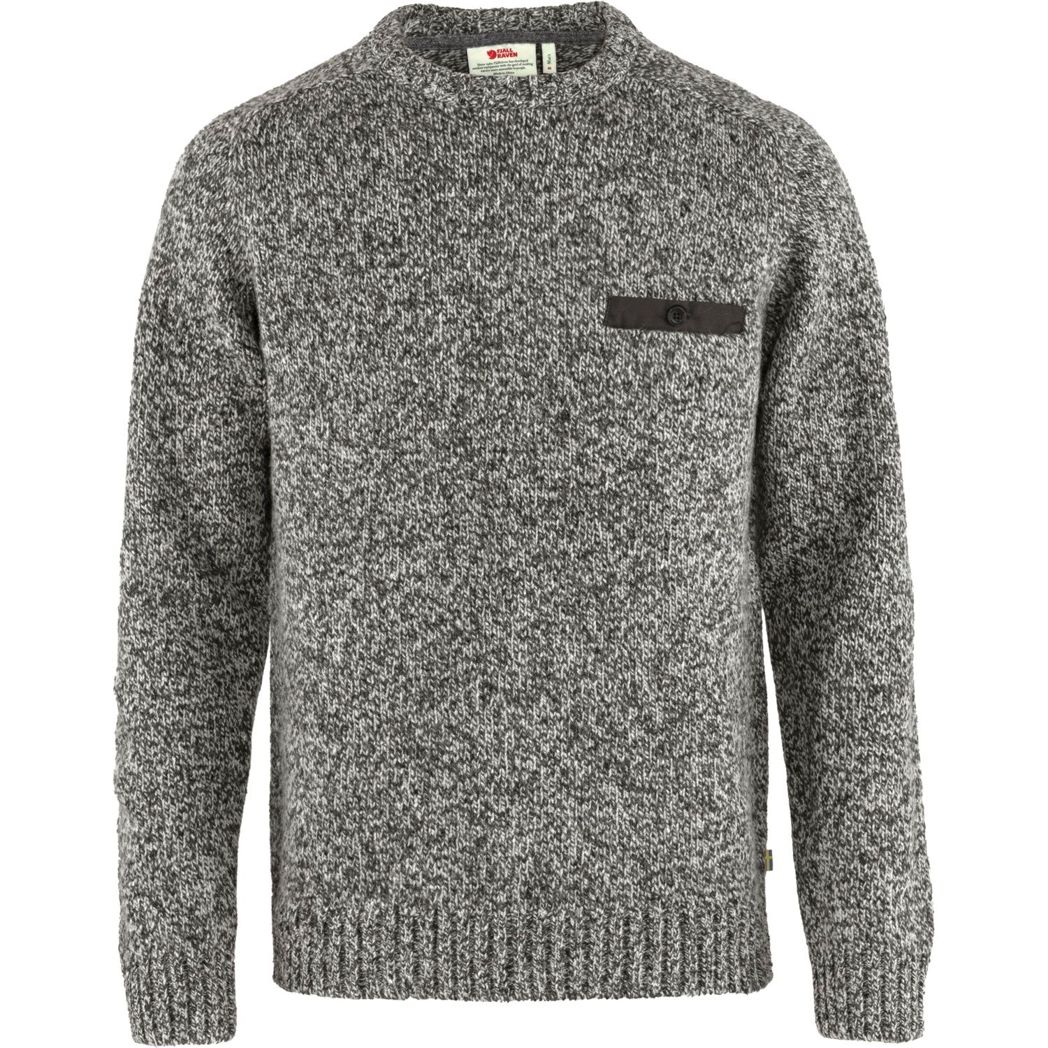 Men's Lada Round-neck Sweater Grey