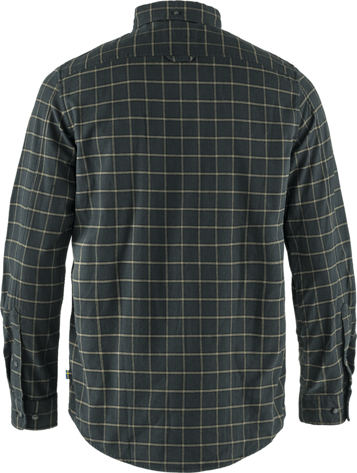 Fjällräven Men's Övik Flannel Shirt Dark Grey Fjällräven