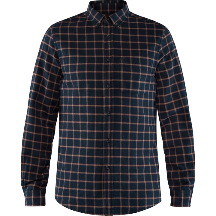 Fjällräven Men's Övik Flannel Shirt Dark Navy Fjällräven
