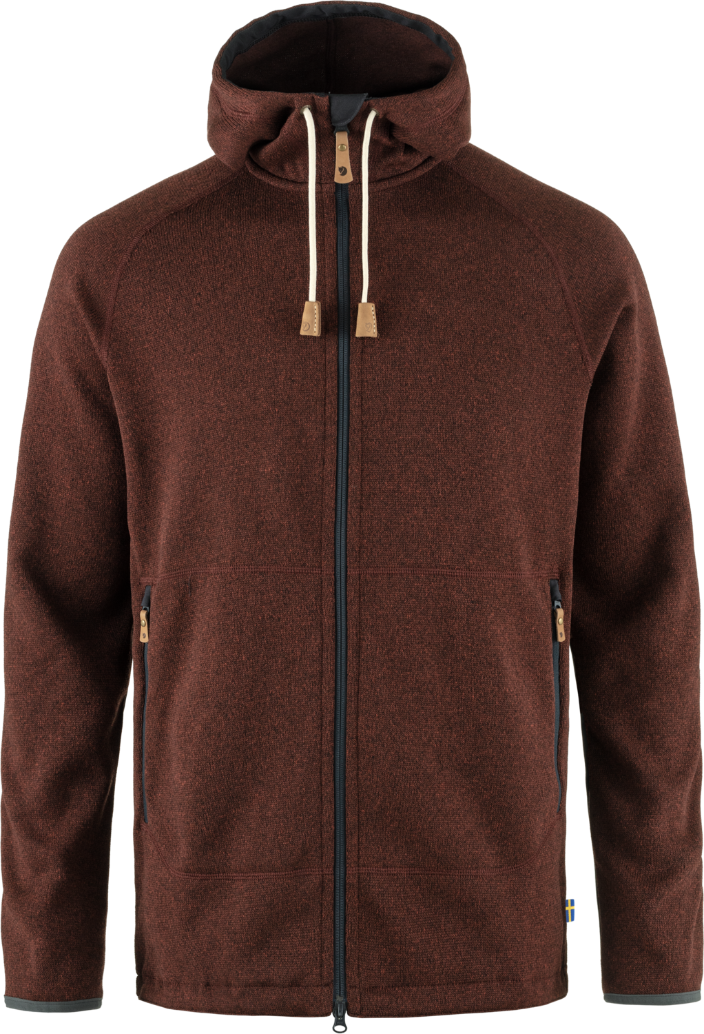 Men's Övik Fleece Hoodie L, Autumn Leaf