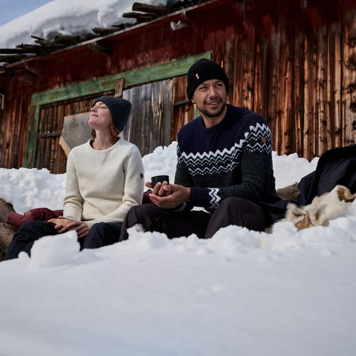 Fjällräven Men's Övik Knit Sweater Dark Navy Fjällräven