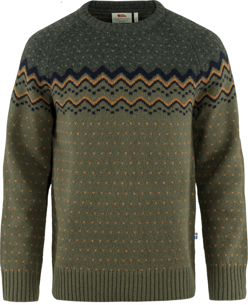 (取寄) フェールラーベン メンズ ニット セーター Fjllrven men Fjallraven Ovik Knit Sweater Laurel Green/Deep Forest New Sealed Fjallraven Ovik Knit Sweater Men's LAUREL GREEN