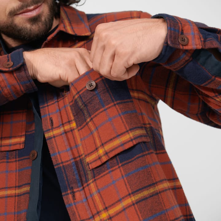 Fjällräven Men's Övik Lite Padded Shirt Dark Navy/Dark Navy Fjällräven