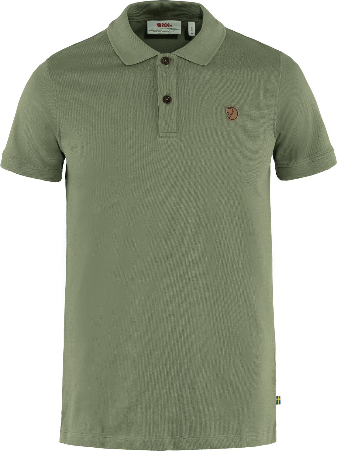 Fjällräven Men's Övik Polo Shirt Green