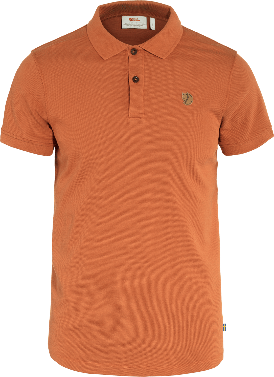 Men's Övik Polo Shirt Terracotta Brown
