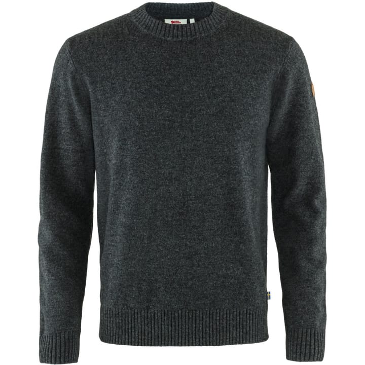 Fjällräven Men's Övik Round-neck Sweater Dark Grey Fjällräven