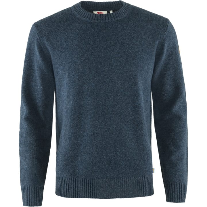 Fjällräven Men's Övik Round-neck Sweater Navy Fjällräven