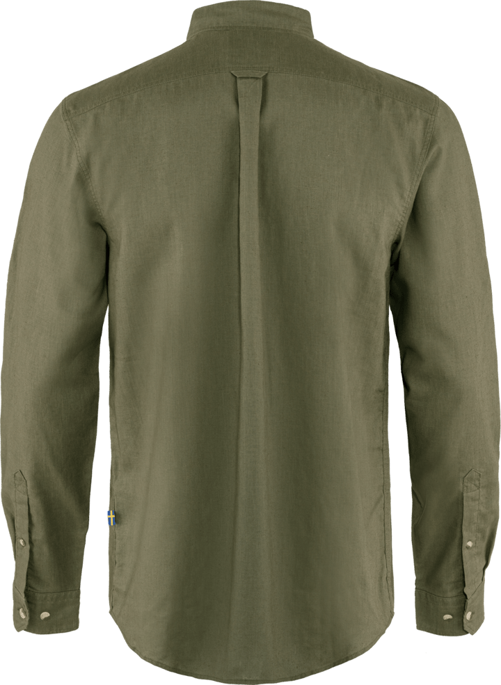 Fjällräven Men's Övik Travel Long Sleeved Shirt Green Fjällräven