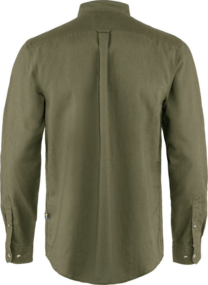 Men's Övik Travel Long Sleeved Shirt Green Fjällräven
