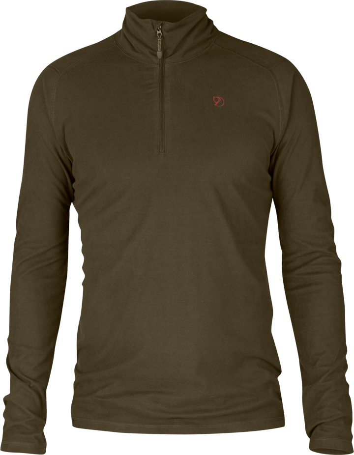 Fjällräven Men's Pine Half Zip Dark Olive Fjällräven