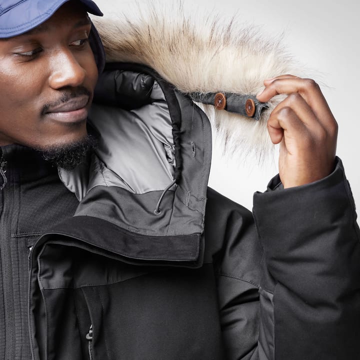 Fjällräven Men's Polar Expedition Parka Iron Grey-Black Fjällräven