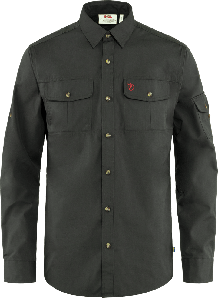 Fjällräven Men's Sarek Trekking Shirt Dark Grey Fjällräven