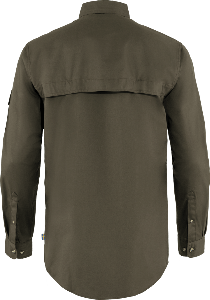 Fjällräven Men's Sarek Trekking Shirt Dark Olive Fjällräven