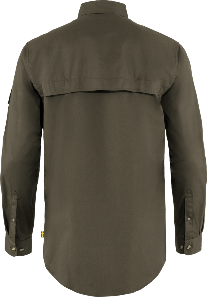 Fjällräven Men's Sarek Trekking Shirt Dark Olive Fjällräven