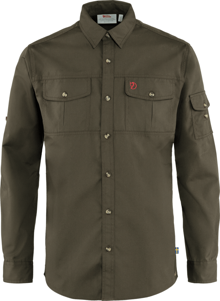 Fjällräven Men's Sarek Trekking Shirt Dark Olive Fjällräven
