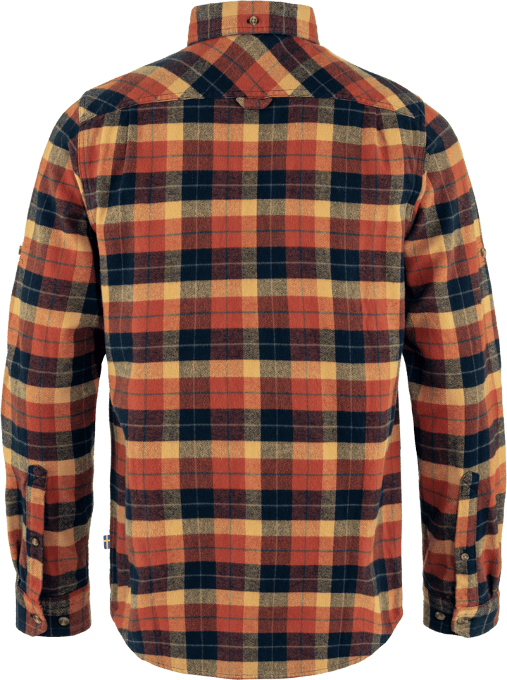 Fjällräven Men's Singi Heavy Flannel Shirt Autumn Leaf/Dark Navy Fjällräven