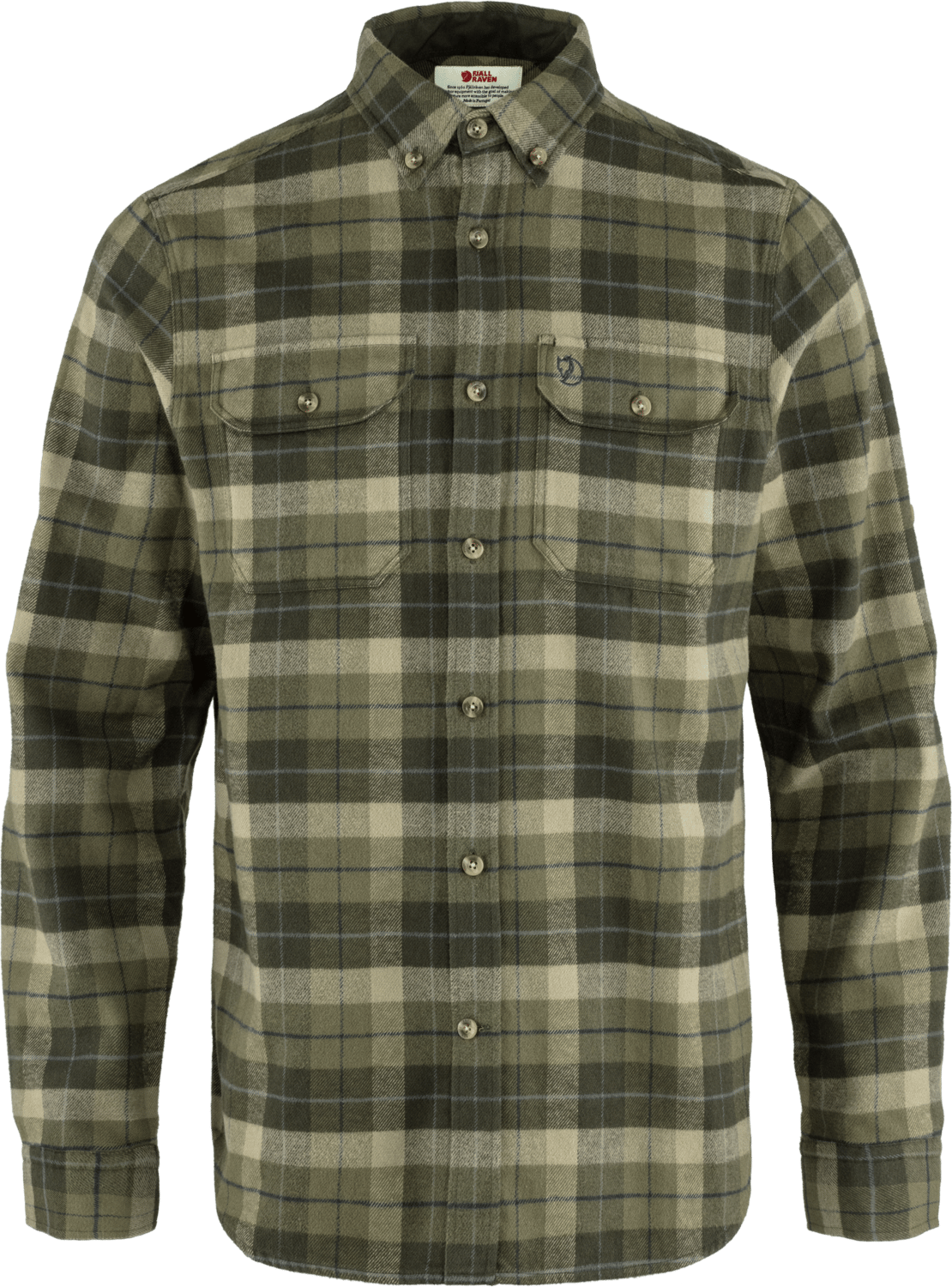 Men's Singi Heavy Flannel Shirt Green-Deep Forest