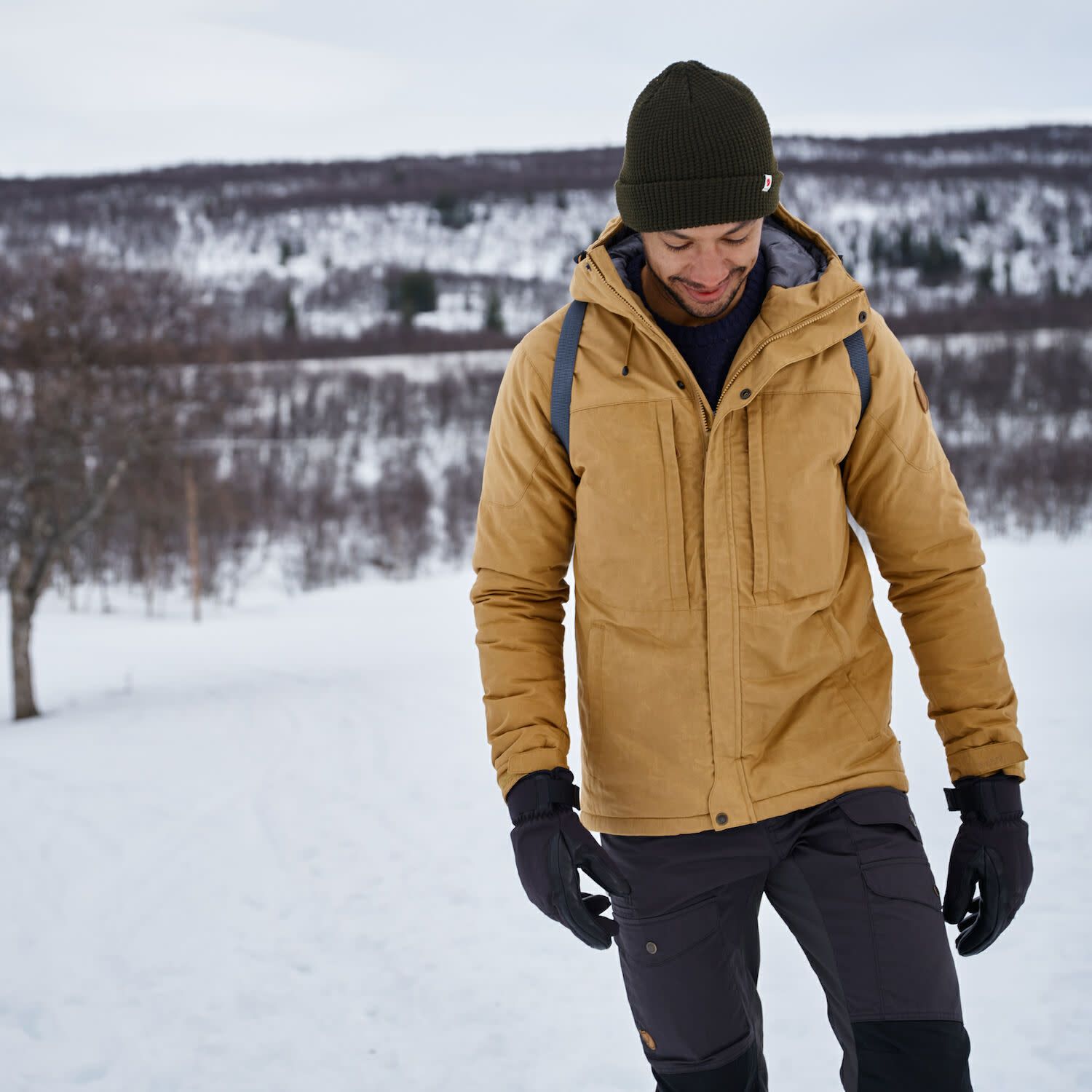 Fjällräven Men's Skogsö Padded Jacket Deep Forest