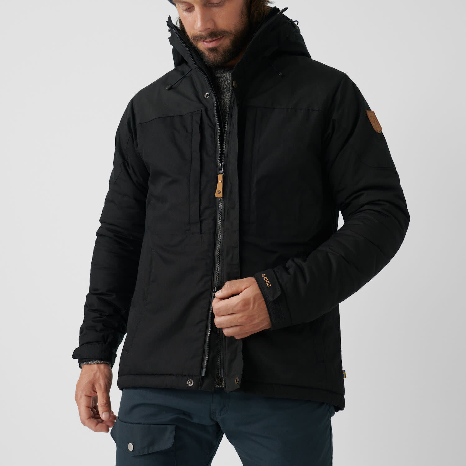FjallRaven Skogso Padded Jacket (M) Deep Sea 82279 | eBay