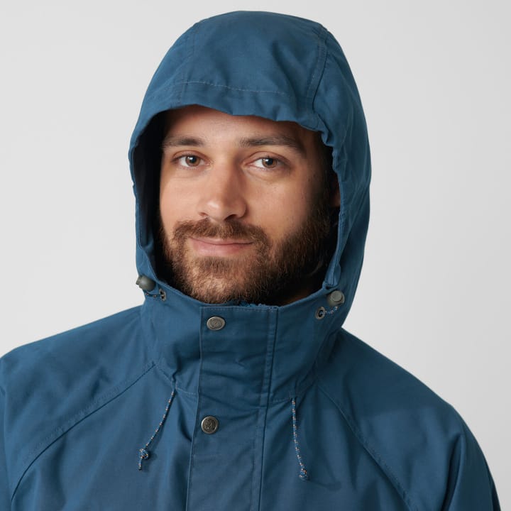 Fjällr�även Men's Vardag Anorak Uncle Blue-Sand Stone Fjällräven