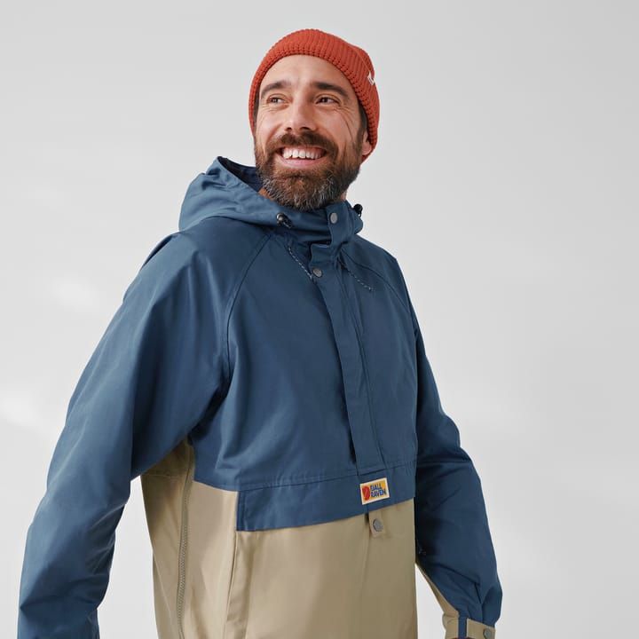 Fjällräven Men's Vardag Anorak Uncle Blue-Sand Stone Fjällräven