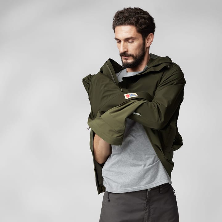 Fjällräven Men's Vardag Hydratic Anorak Deep Forest/Laurel Green Fjällräven