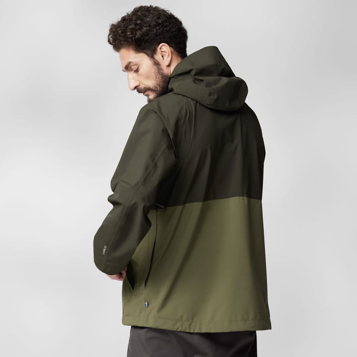 Fjällräven Men's Vardag Hydratic Anorak Deep Forest-Laurel Green Fjällräven